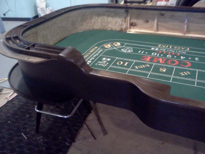 Casino Table Resurfacing